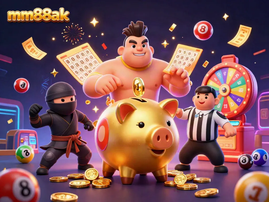 Experience immersive fun at mm88ak with a dynamic 3D casino scene filled with winning opportunities.