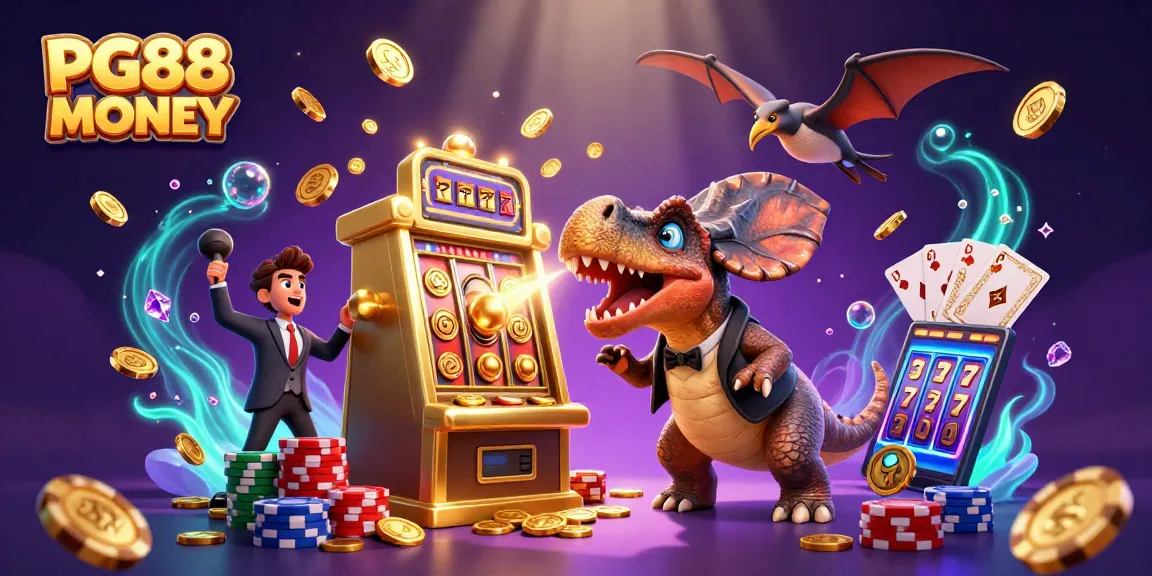 Experience explosive wins at PG88 MONEY with a fun slot machine adventure featuring colorful characters.